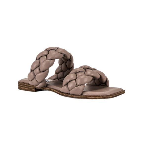 STEVE MADDEN Spain Slide in Taupe “ NWOT” - Picture 1 of 4